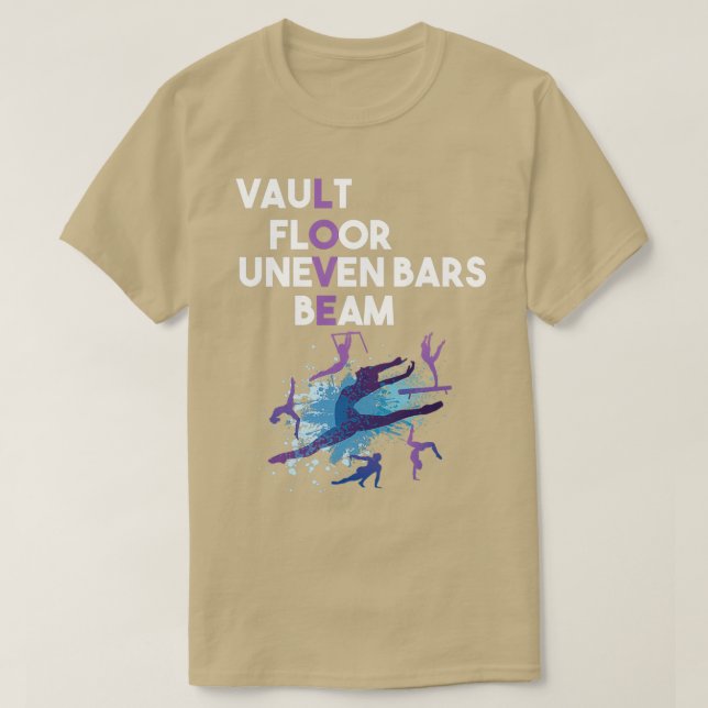 T-shirt Gymnaste Gymnastique dire (Design devant)