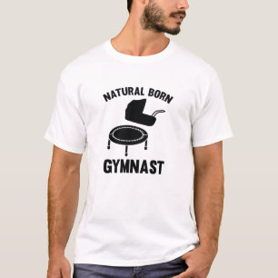 T-shirt Gymnaste Né Naturel