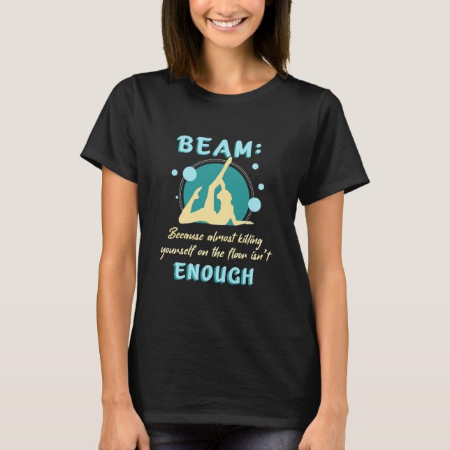 T-shirt Gymnaste Vous-Même Sur Le Sol (Devant)