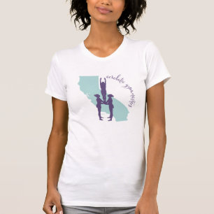 T-shirt gymnastique acrobatique de Californie