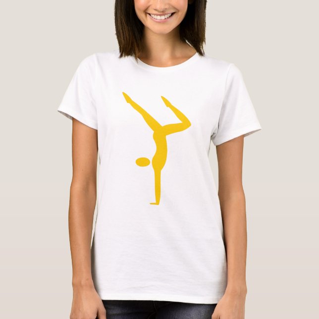 T-shirt Gymnastique - Ambre (Devant)