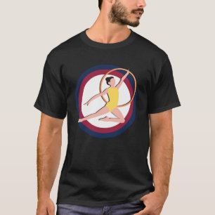 T-shirt Gymnastique artistique États-Unis gymnaste olympiq