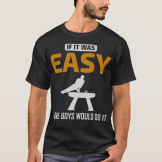 T-shirt Gymnastique artistique Pommel Horse Gymnaste Drôle