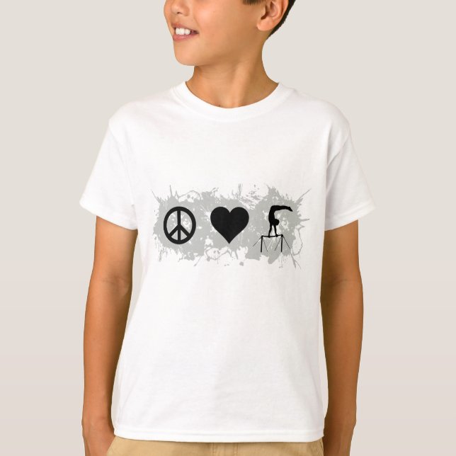 T-shirt Gymnastique (barres) (Devant)