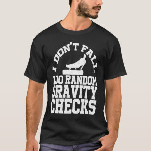 T-shirt Gymnastique Contrôles aléatoires de gravité Cheval