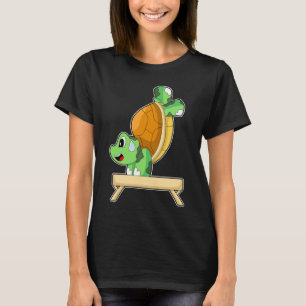 T-shirt Gymnastique de fitness pour tortues