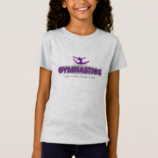 T-Shirt Gymnastique en violet