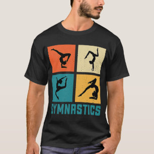 T-shirt Gymnastique Femmes Ados Gymnaste Dance Ret