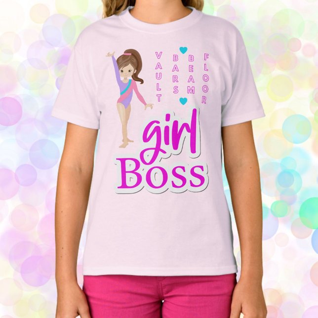 T-shirt Gymnastique fille Boss (Créateur téléchargé)