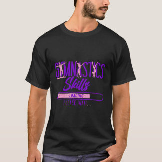 T-shirt Gymnastique Gymnastique Compétences Chargement S'I