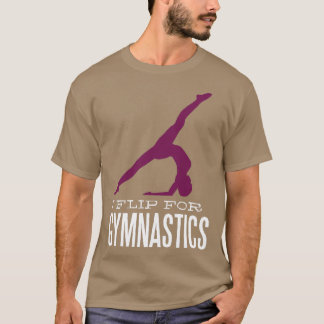 T-shirt Gymnastique Je Tourne Pour La Gymnastique 14