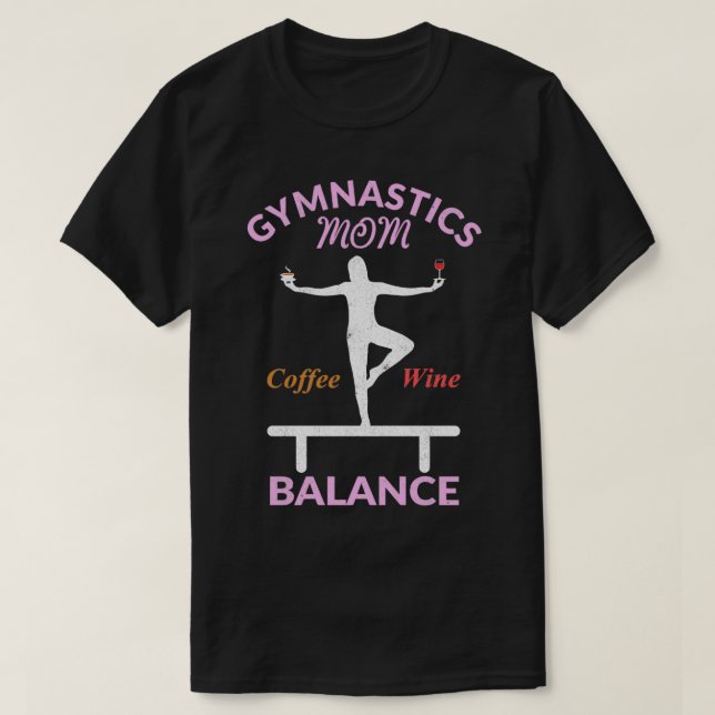T-shirt Gymnastique Les mamans ont un solde 1 (Design devant)