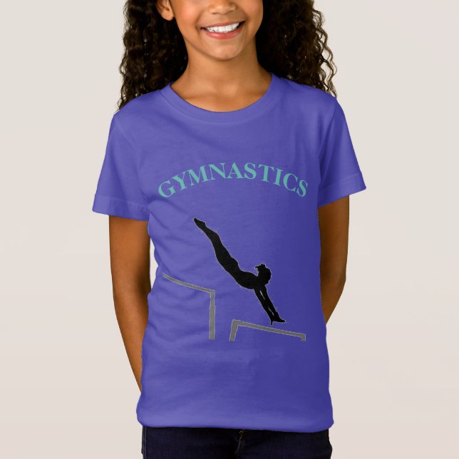 T-shirt Gymnastique non-neven Bars (Devant)