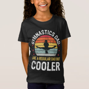 T-Shirt Gymnastique papa Drôle Gymnaste Père Gymnastique P