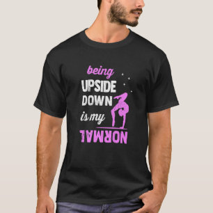T-shirt Gymnastique Pour Adultes Filles Straddle Poignée G