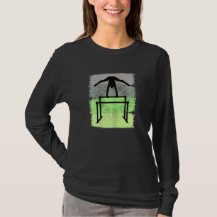 T-shirt Gymnastique rétro Girls Motivational Birthday Acro