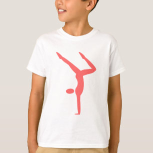 T-shirt Gymnastique - rose tropicale