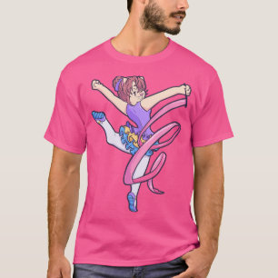 T-shirt Gymnastique rythmique Aerobic cat