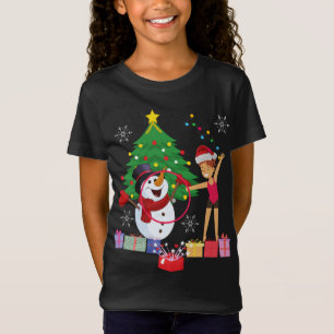 T-Shirt Gymnastique rythmique Célébration de Noël