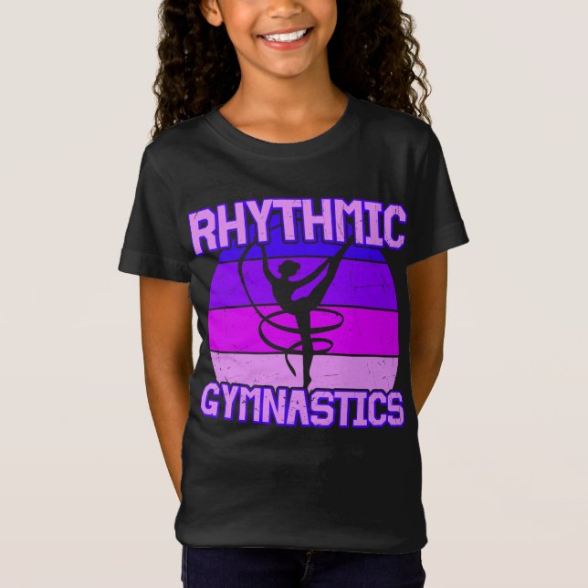 T-Shirt Gymnastique rythmique Filles en détresse  (Devant)