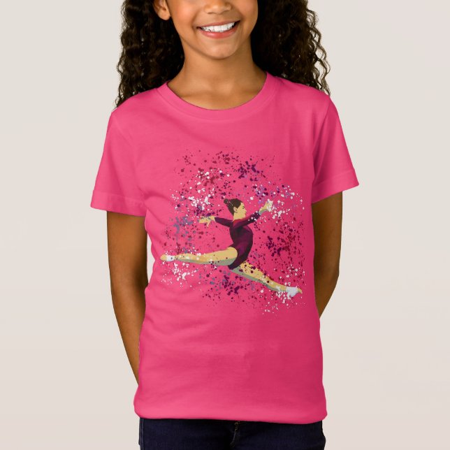 T-Shirt Gymnastique Splatter (Devant)