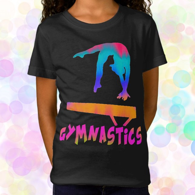 T-Shirt Gymnastique Tropical Cravate-Dye Balance (Créateur téléchargé)