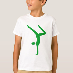 T-shirt Gymnastique - Vert herbe