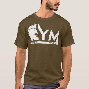 T-shirt GymSpartanBeast OnGym Motivation Fitness Says