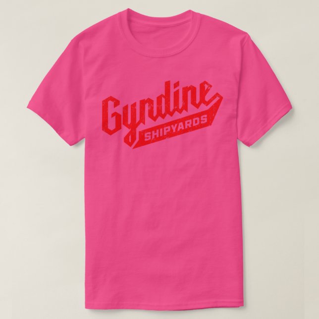 T-shirt Gyndine Shipyards (Design devant)