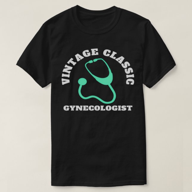 T-shirt Gynécologue vintage 1 (Design devant)
