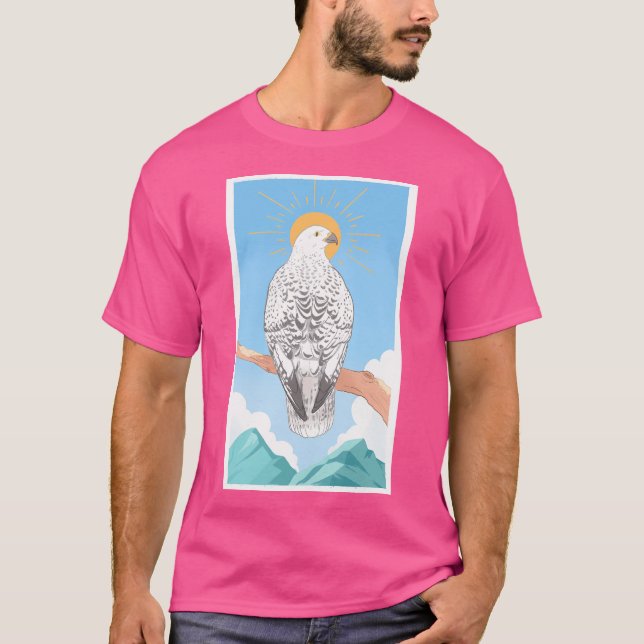 T-shirt Gyrfalcon actif (Devant)