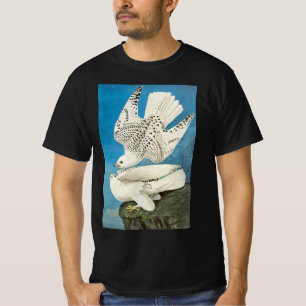 T-shirt Gyrfalcons, alias Gerfalcons par John James Audubo