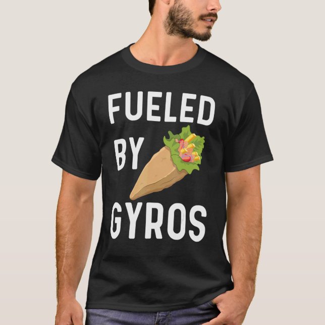 T-shirt Gyros Pour Hommes Femmes Gyro Viande Pita Doner Ke (Devant)