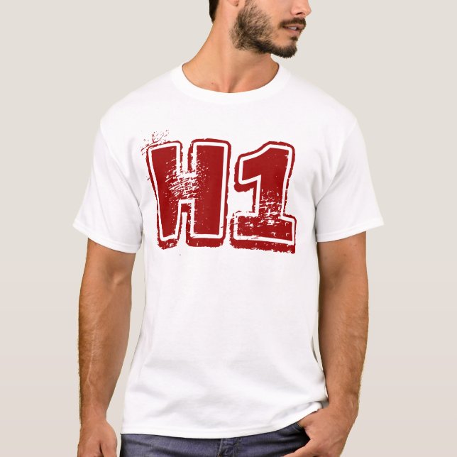 T-SHIRT H1N1 (Devant)