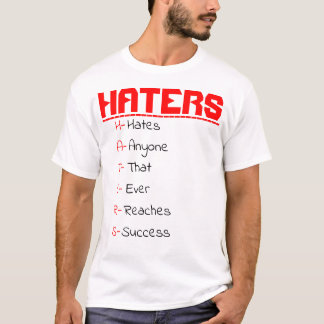 T-SHIRT H-A-T-E-R-S