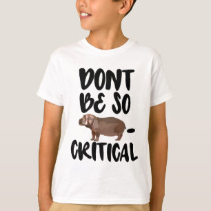 T-shirt H est pour Hippo