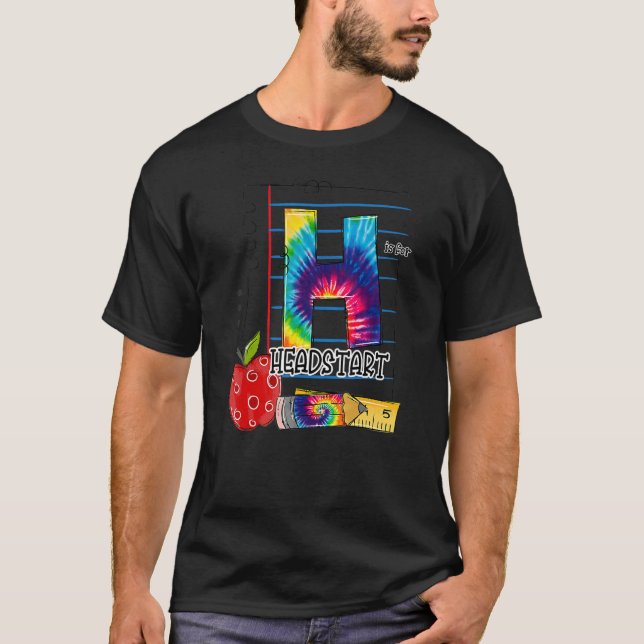 T-shirt H Est Pour L'Appréciation De Headstart Premier Jou (Devant)