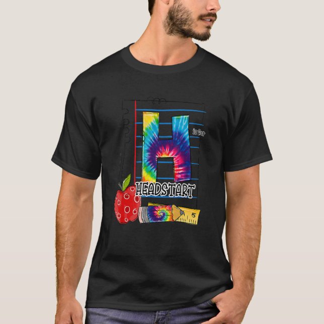 T-shirt H Est Pour L'Appréciation De Headstart Premier Jou (Devant)