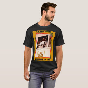 T-shirt H.I.M. Défenseur de Haile Selassie de la foi