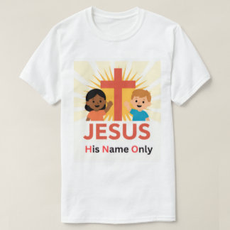T-shirt H.N.O. - His Name Only (New Logo)