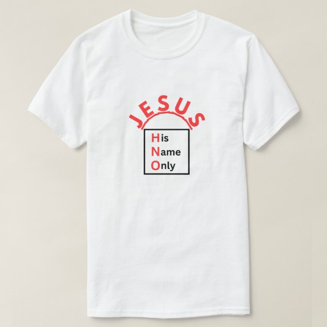 T-shirt H.N.O. - Son nom seulement (Design devant)