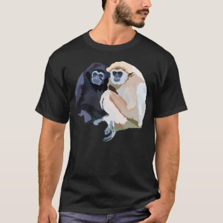 T-shirt H Pour Hoolock Gibbon
