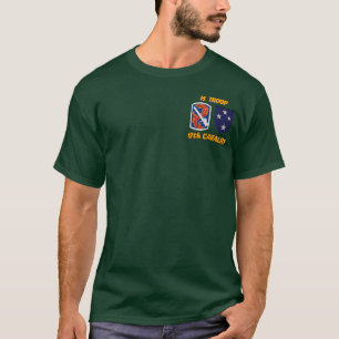 T-shirt H s'assemblent la 17ème chemise de la cavalerie