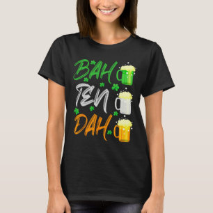 T-shirt H Ten Dah Serveur Servi Amateur de Bière St Patric
