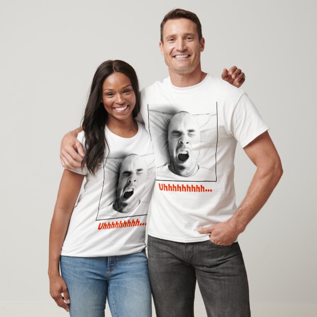 T-shirt Ha Ha...fait yawn ! (Unisexe)