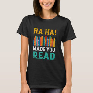 T-shirt Ha Ha ! Vous avez lu professeur d'anglais drôle