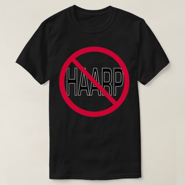 T-SHIRT HAARP (Design devant)