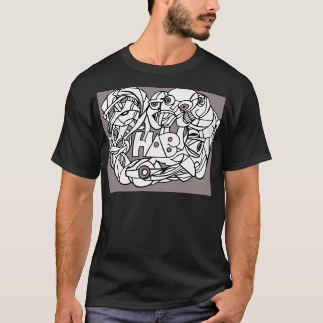 T-shirt hab t (Devant)