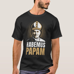 T-shirt Habemus Papam 2025 Élection du pape Rome Vatican A