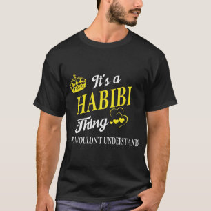 T-shirt habibi, arabe, arabe, liban, yalla, libanais, lo